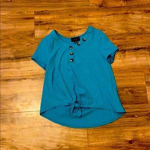 Teal button shields NEVER WORN (kids)